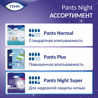 ТЕНА Pants Night Super Подгузники-трусы ночные, M - фото № 7